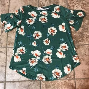 Dressy 3/4 Length Sleeve Shirt